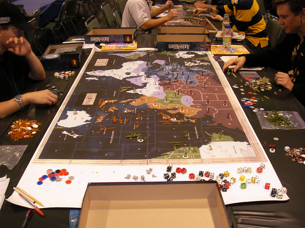Big Rollout Axis & Allies Map 2317